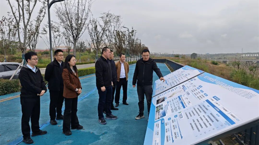 綿投集團赴游仙高新區考察 共探產業合作新路徑